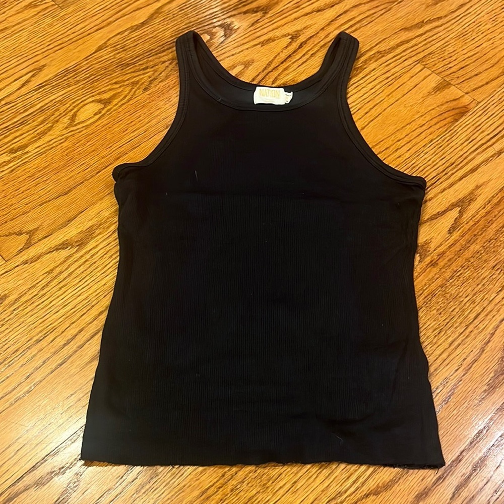 Nation Woman’s Black Tank Size XS